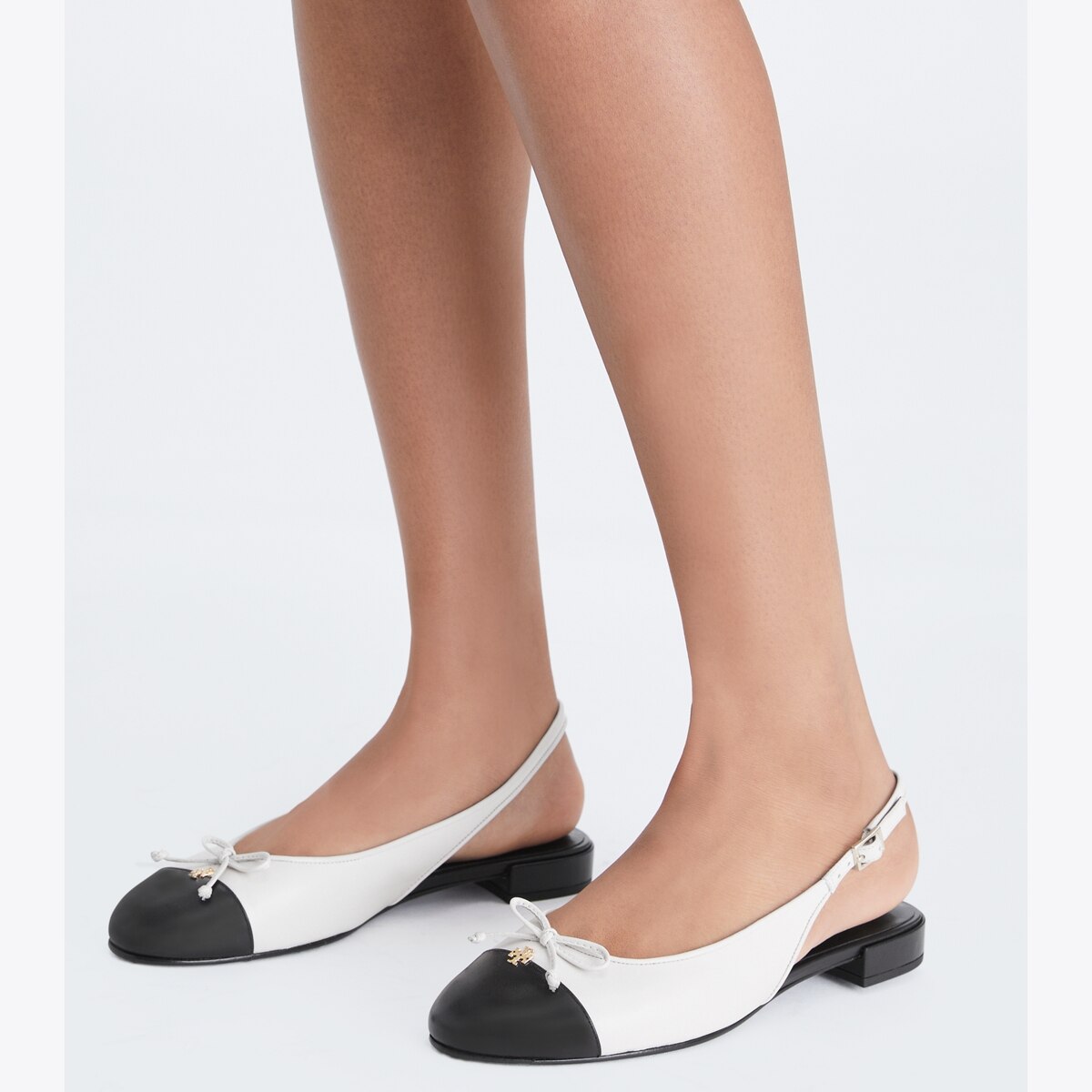 Cap-Toe Slingback: Women's Designer Flats | Tory Burch