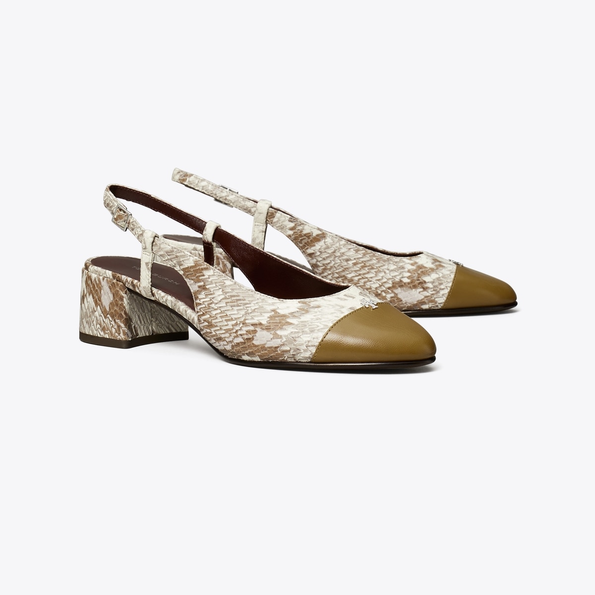Cap-Toe Slingback: Women's Designer Heels | Tory Burch