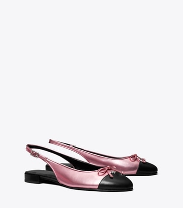 Women's Designer Pink Ballets & Flats | Tory Burch Women's Designer Pink Ballets & Flats | Tory Burch