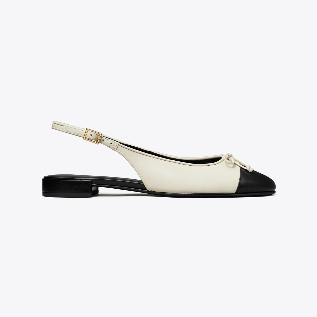 Cap-Toe Slingback: Women's Designer Flats | Tory Burch