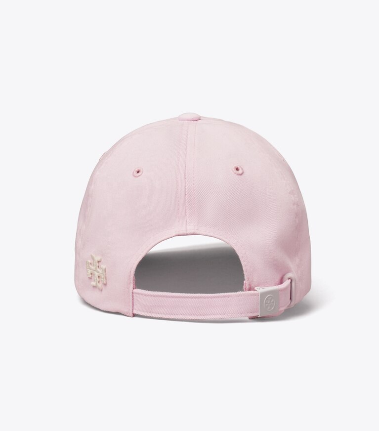 Tory Sport designer cappelli Cappellino Love in Cotton Pink indietro