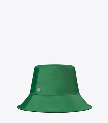 Tory Burch designer cappelli Cappello da pescatore Twist in Basil front