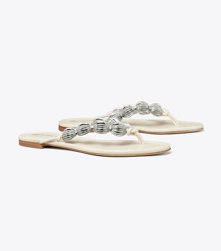Capri Beaded Sandal: Women's Designer Sandals | Tory Burch