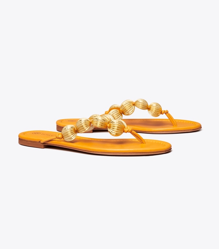 Capri Beaded Sandal: Women's Designer Sandals | Tory Burch