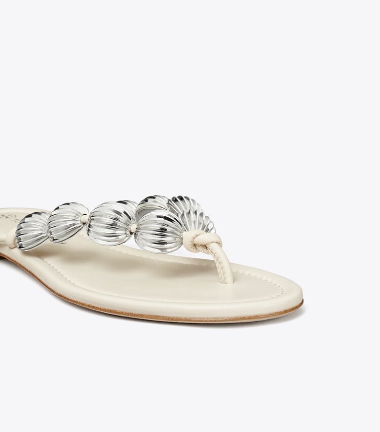 Capri Beaded Sandal: Women's Designer Sandals | Tory Burch