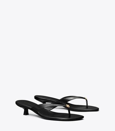 No fashion heel tory burch flip flops