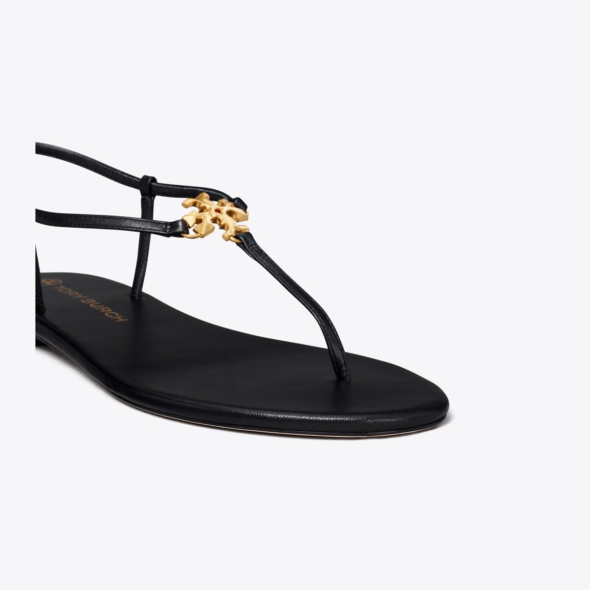 サンダル・ミュール Tory Burch FW25 Black suede Capri sandals (169841 001) Tory Burch Black Suede Capri Sandals | italist