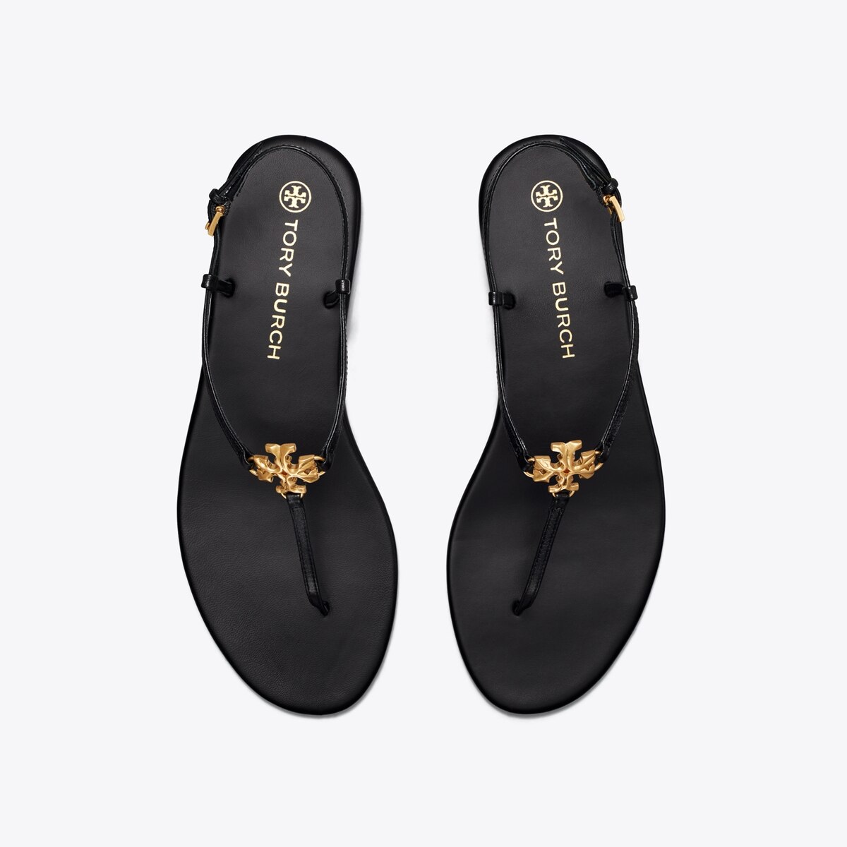 サンダル・ミュール TORY BURCH Black Suede Capri Sandals Capri Ankle Wrap Sandal: Women's Designer Sandals | Tory Burch