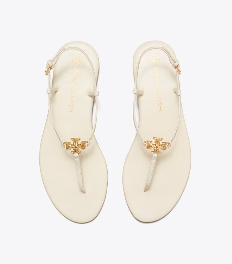 Tory Burch designer sandals Capri Strap Sandal in NEW IVORY overhead