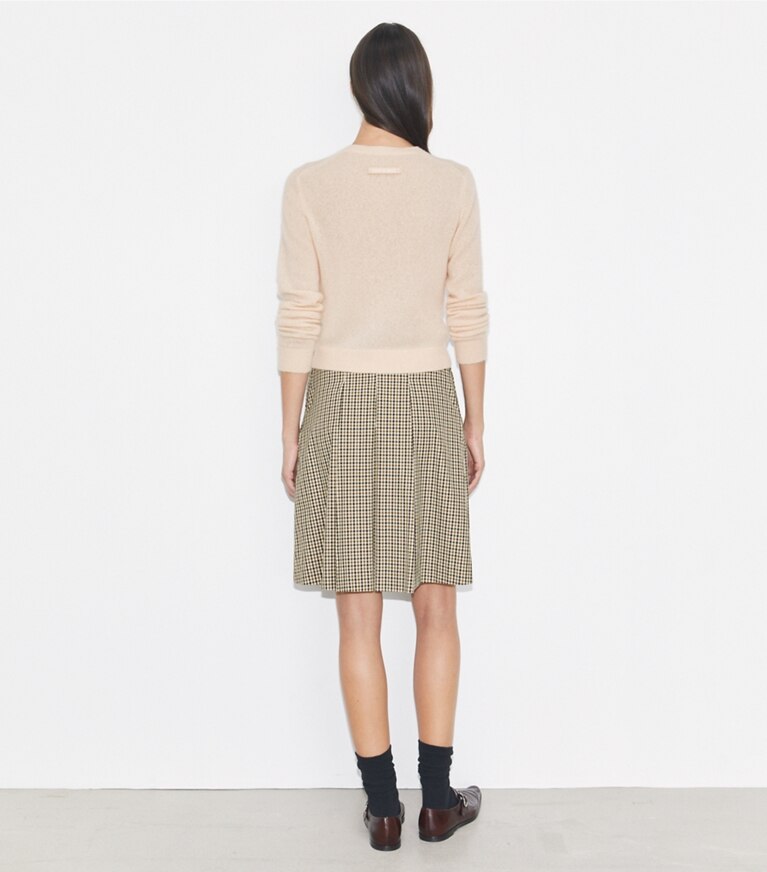 Tory Burch designer maglioni Cardigan in cashmere misto seta in Archroma 108-210 front