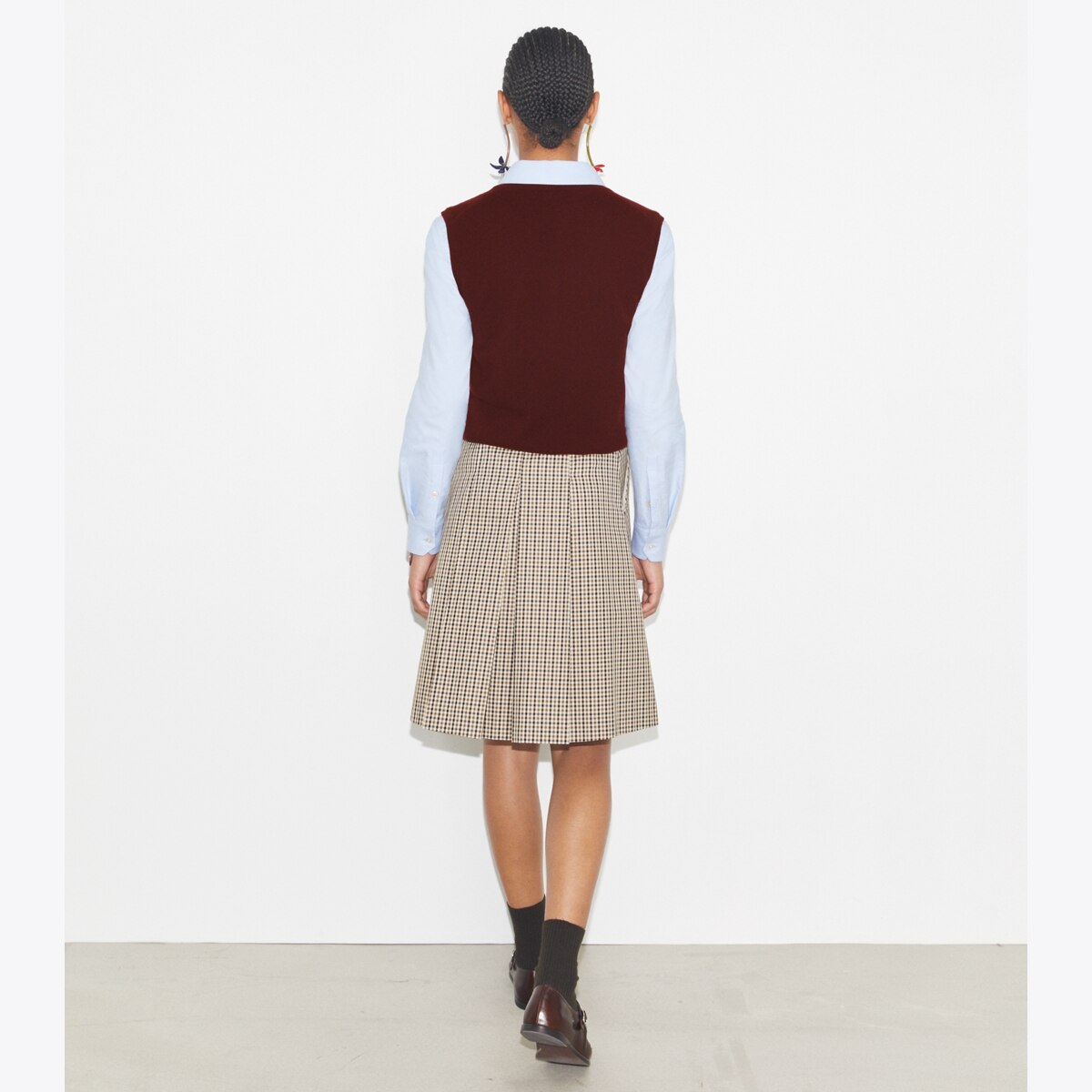 CASHMERE BIRDIE SWEATER VEST - thumbnail 5