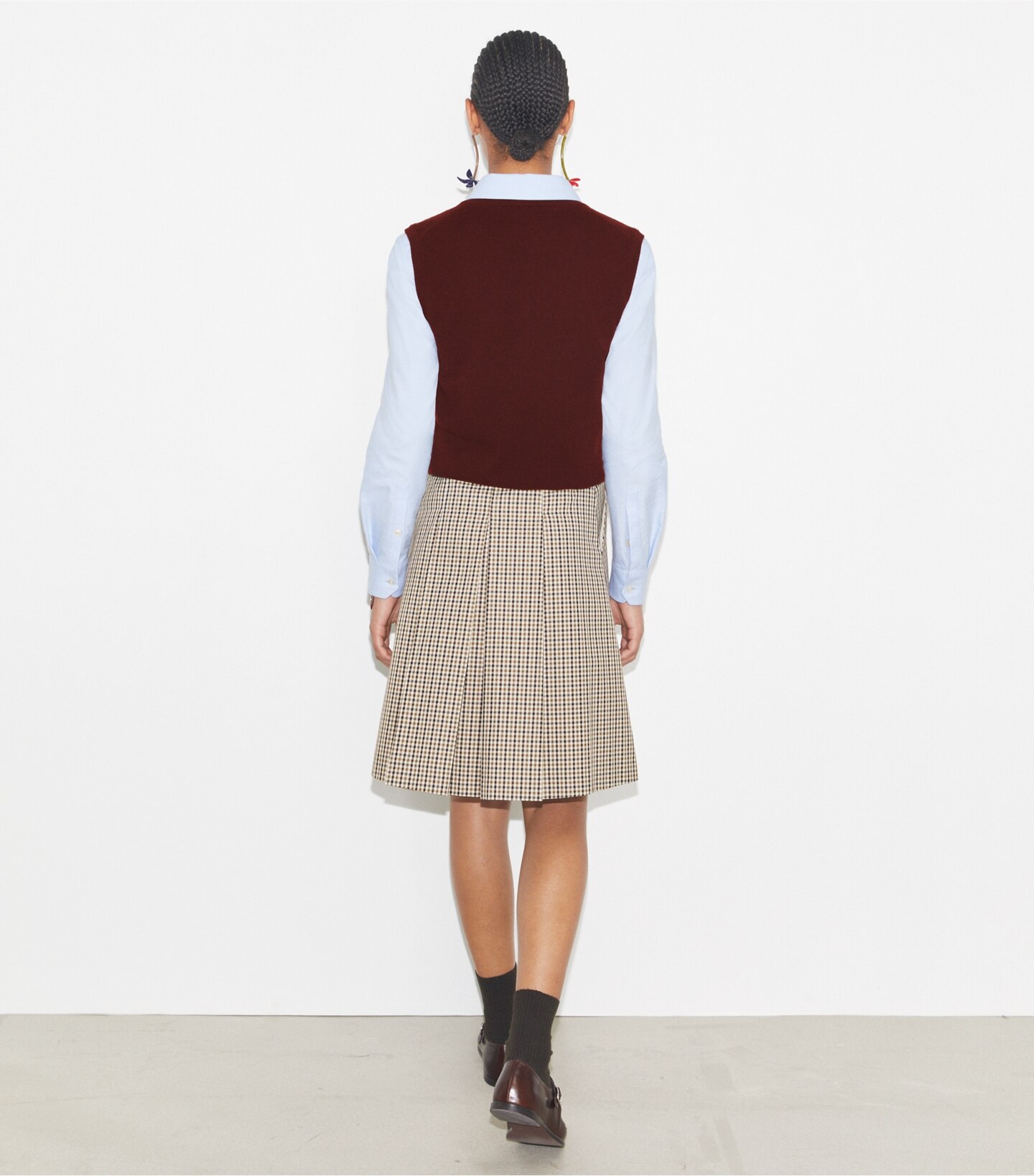 Cashmere Birdie Sweater Vest