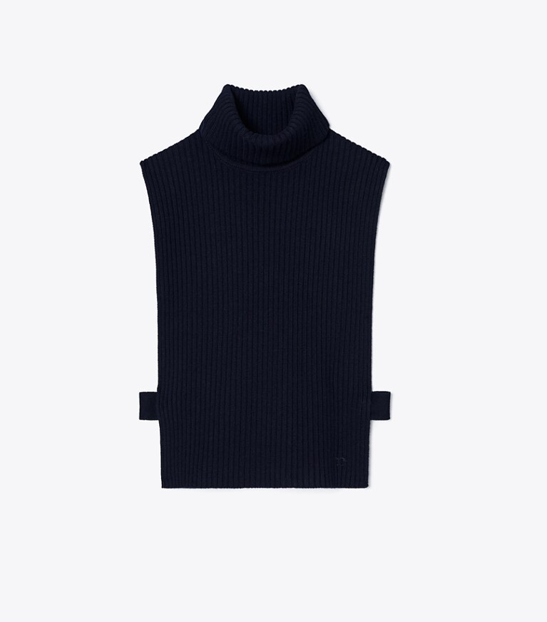 Tory Burch designer jackets Cashmere Dickie in Navy front