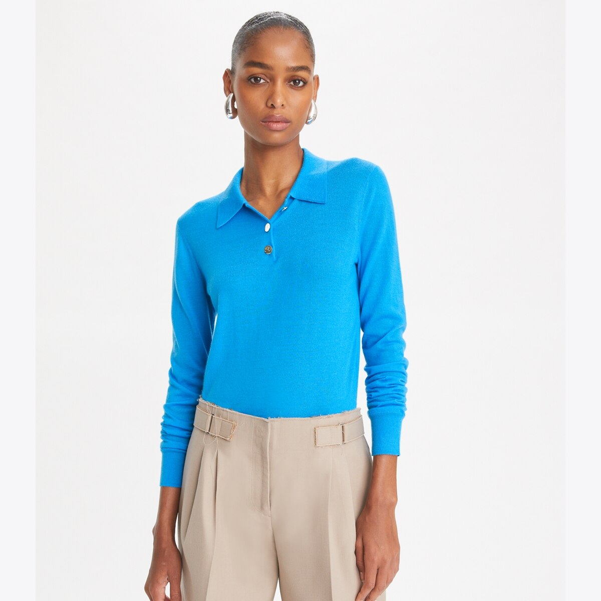 Tory burch top blouse cashmere