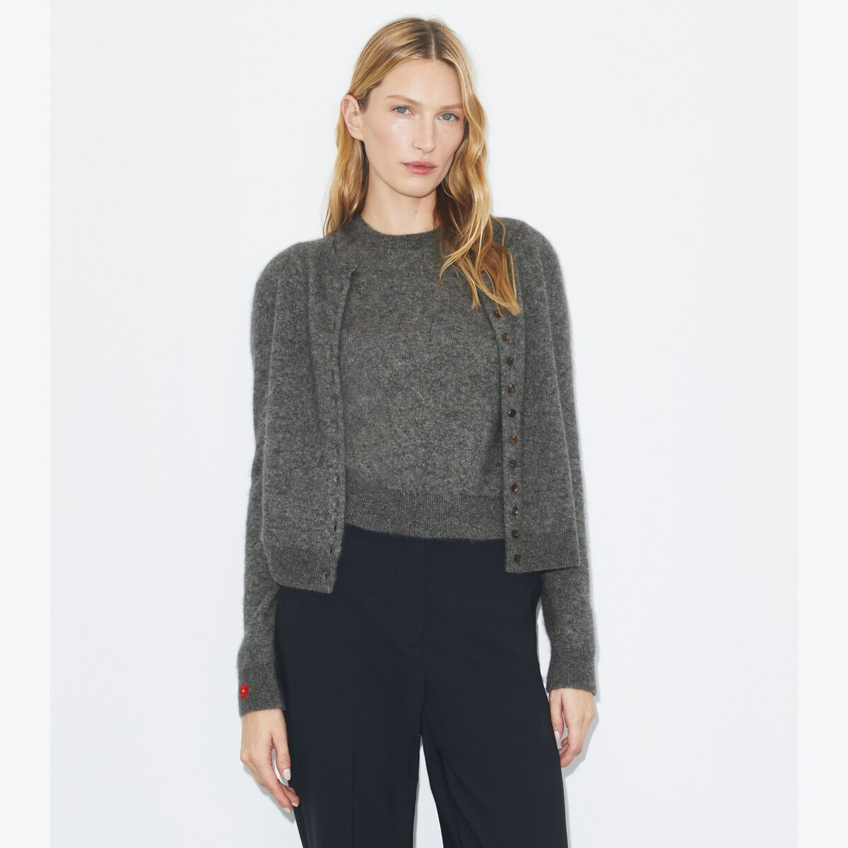 Cashmere Silk Cardigan: Women's Designer Sweaters | Tory Burch