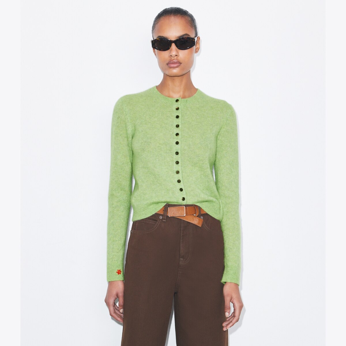 Cashmere Silk Cardigan: Women's Designer Sweaters | Tory Burch