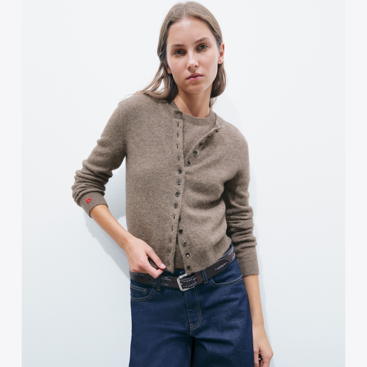 CASHMERE SILK CARDIGAN - thumbnail 2