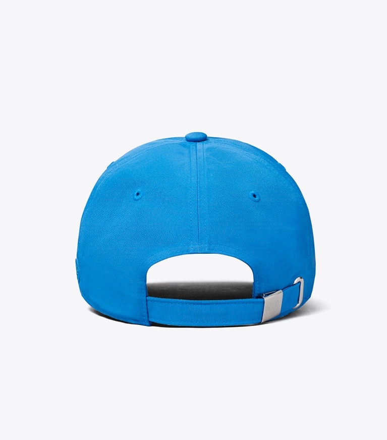 Tory Burch designer chapeaux Casquette de baseball The Explorers Club dans Bay Blue retour
