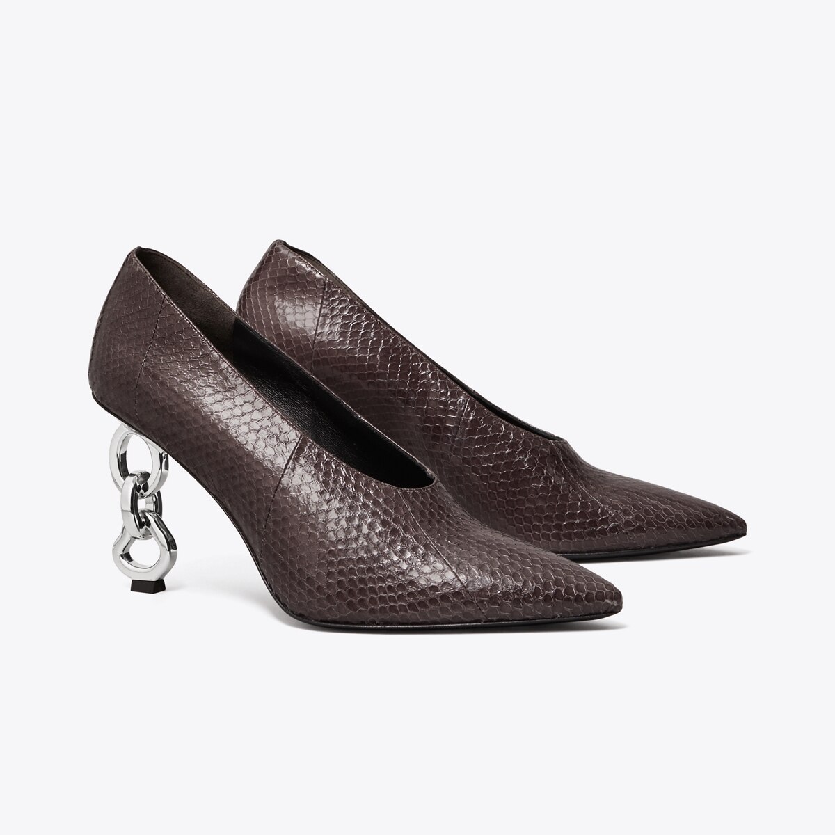 Chain Pump Women's Designer Heels Tory Burch