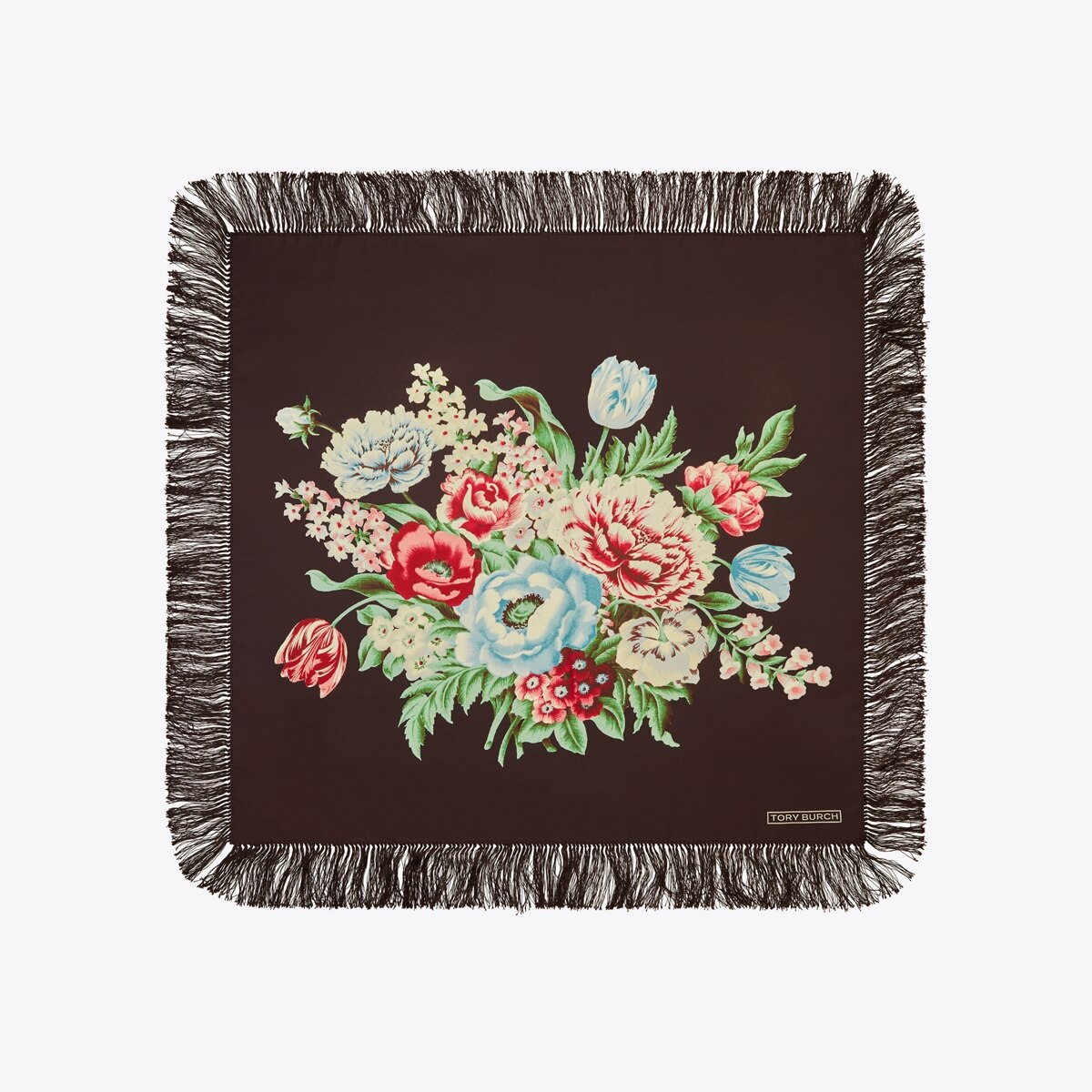 Chair Floral Silk Square: Women's Designer Scarves | Tory Burch