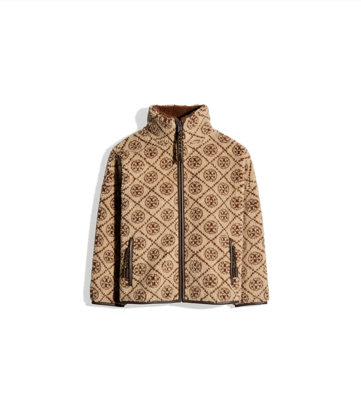 Chaqueta de forro polar T Monogram