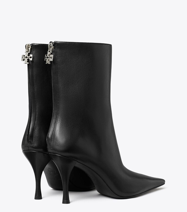 Tory Burch designer ankle boots Charlie Heeled Ankle Boot in PERFECT BLACK additional