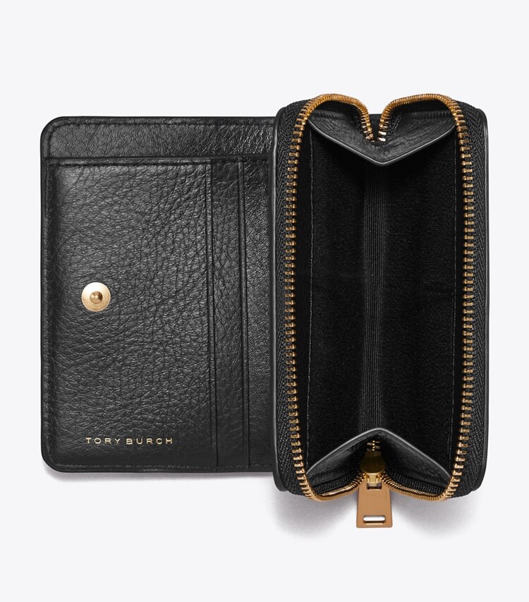 Tory Burch designer 財布 チャーリー キルト バイフォールド ウォレット in Black additional