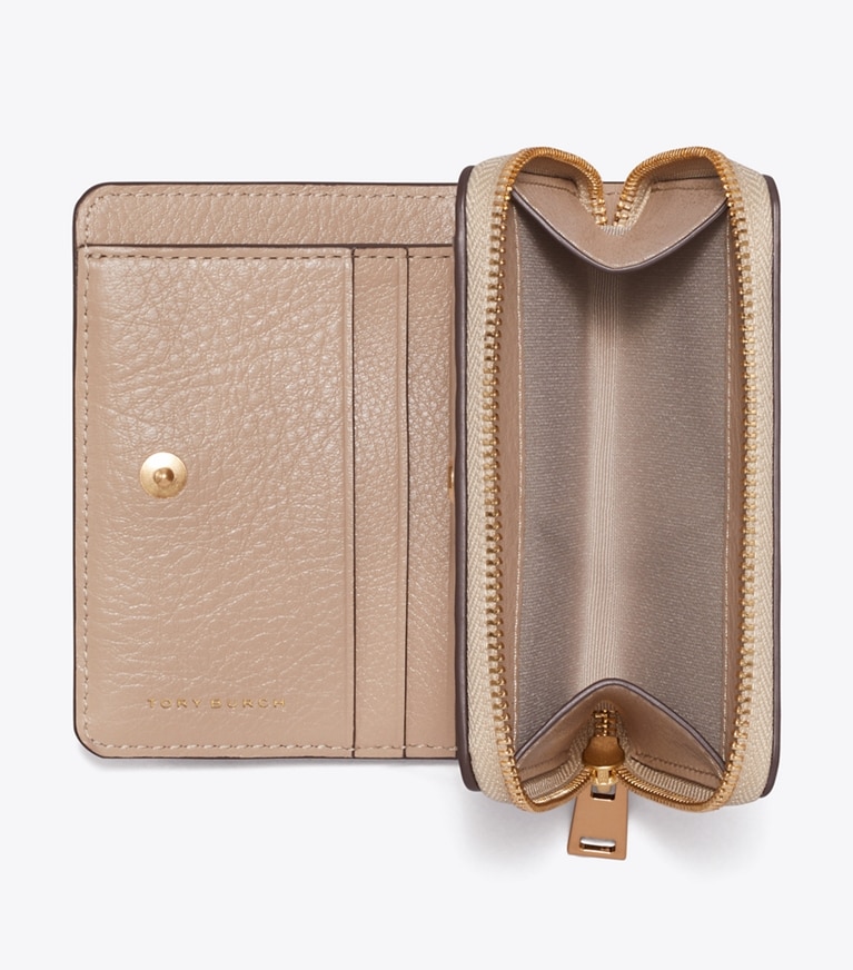 Tory Burch designer 財布 チャーリー キルト バイフォールド ウォレット in Soft Cement additional