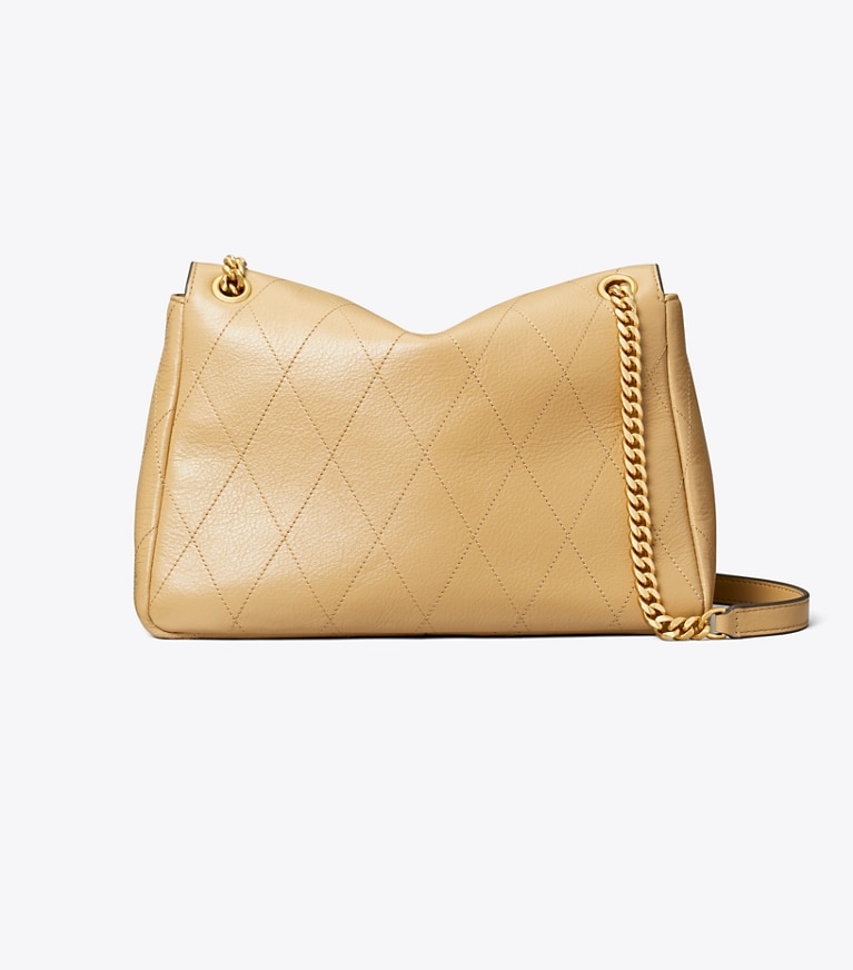 Tory Burch designer ショルダーバッグ チャーリー キルト ショルダーバッグ in Pecan 戻る