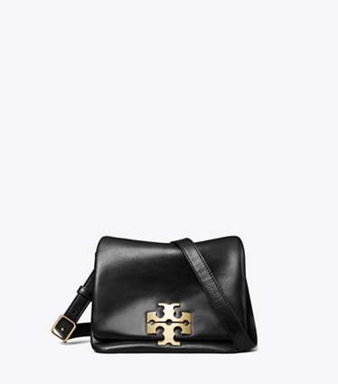 Tory Burch designer ショルダーバッグ チャーリー ショルダーバッグ in BLACK/GOLD front