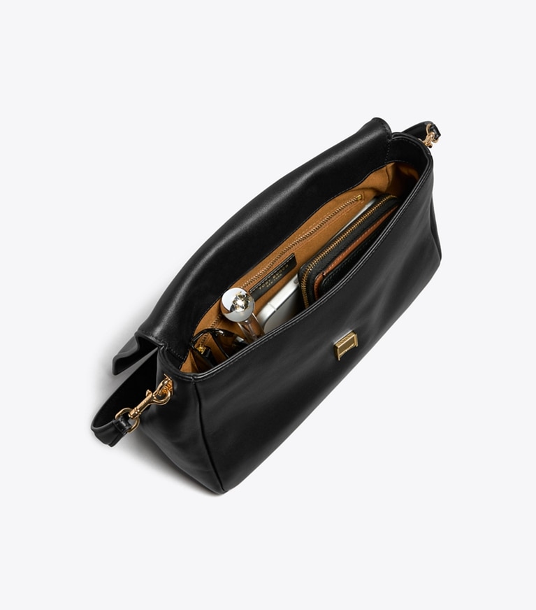 Tory Burch designer schultertaschen Charlie Schultertasche in Black additional