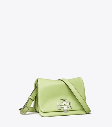 Tory Burch designer ショルダーバッグ チャーリー ショルダーバッグ in Celery Juice angle