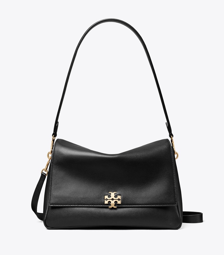 Tory Burch designer sacs porté épaule Charlie Shoulder Bag in Black front