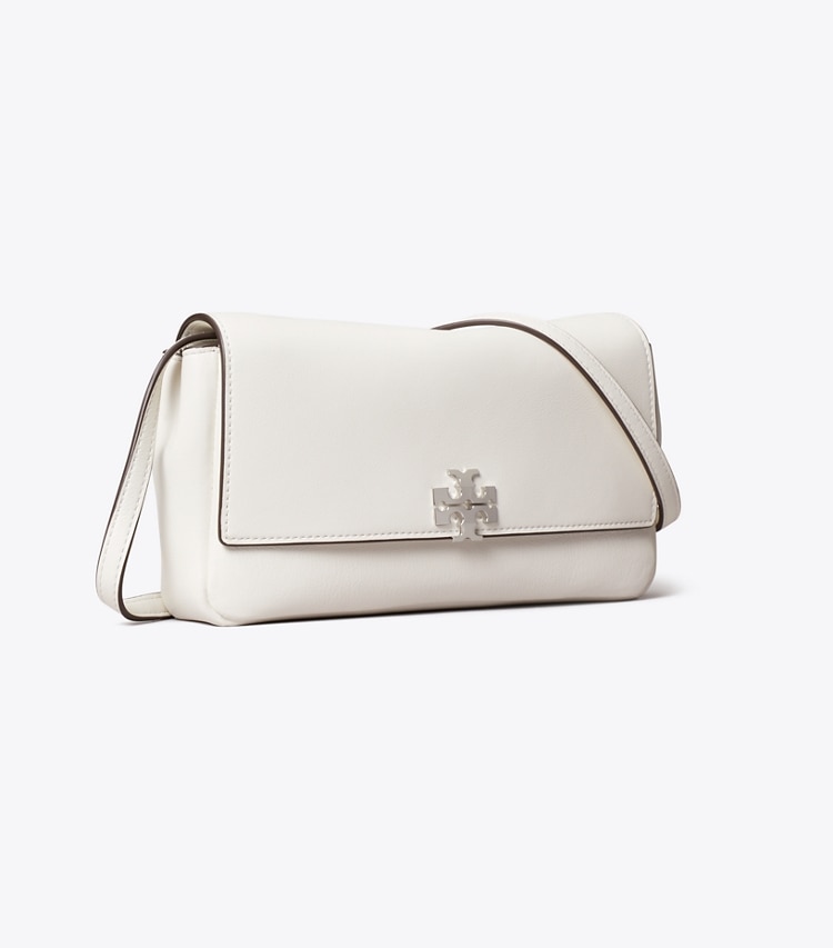 Tory Burch designer crossbody bags Charlie Wallet Crossbody in Bianco angle