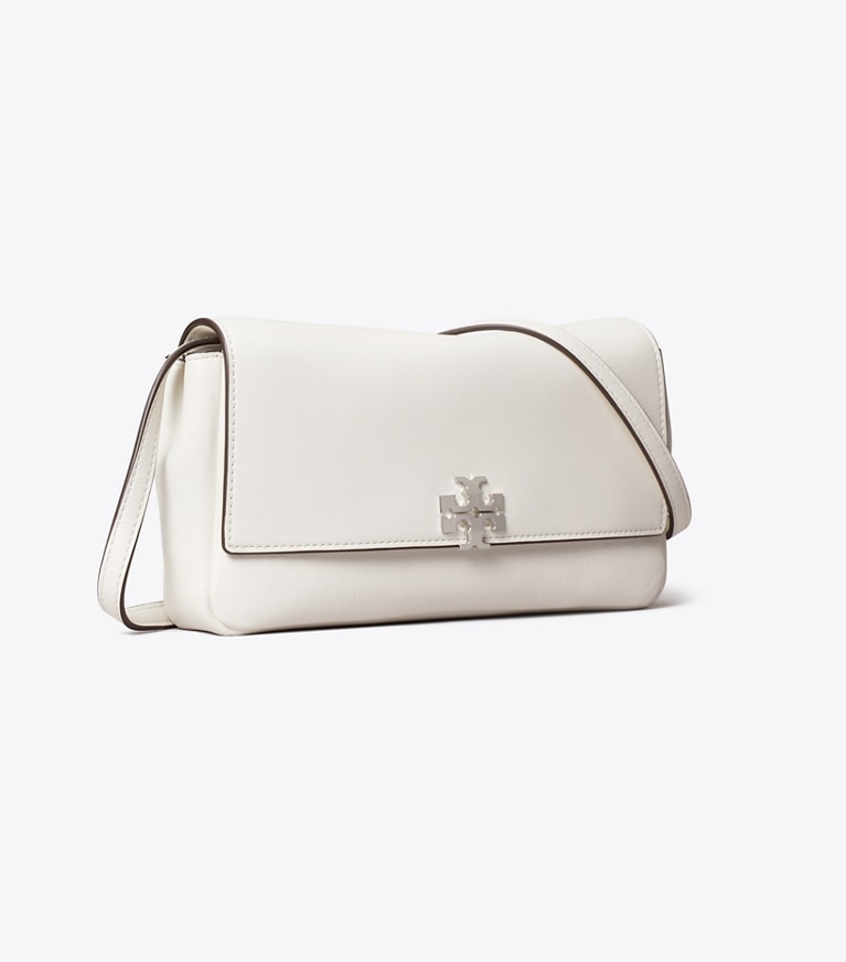 Tory Burch designer crossbody bags Charlie Wallet Crossbody in Bianco angle