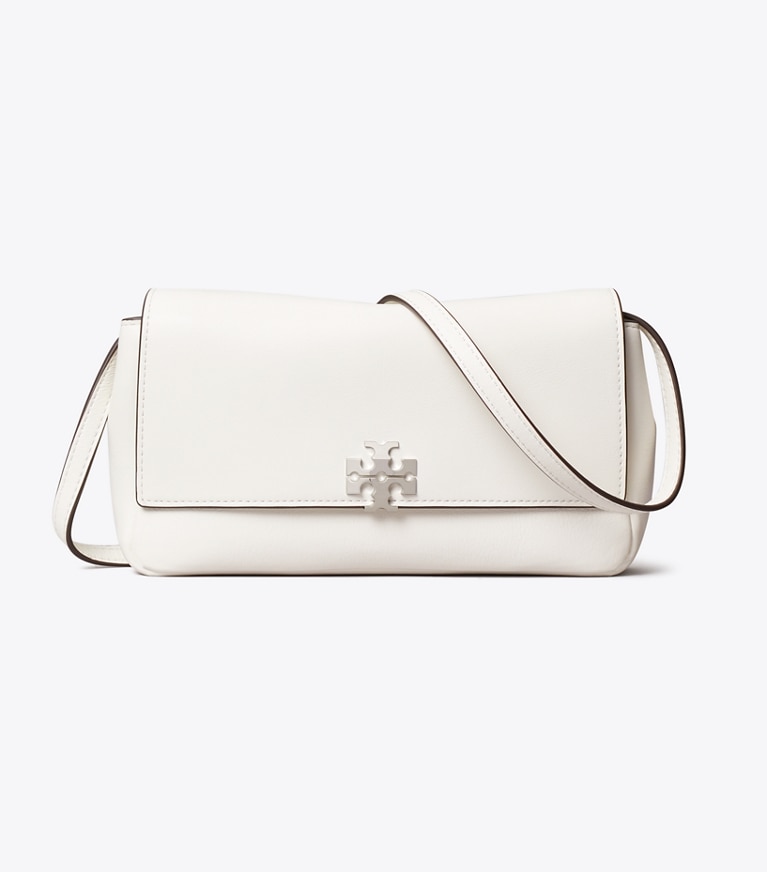 Tory Burch designer crossbody bags Charlie Wallet Crossbody in Bianco front