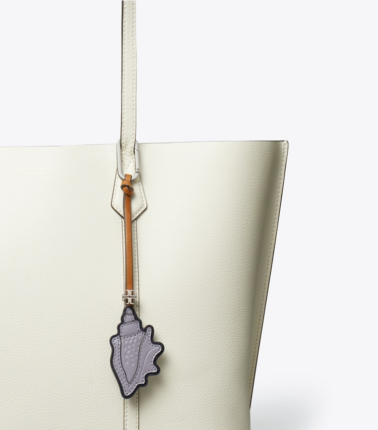 Tory Burch designer bijoux de sac et porte-clés Charm de sac coquillage in Multi informations