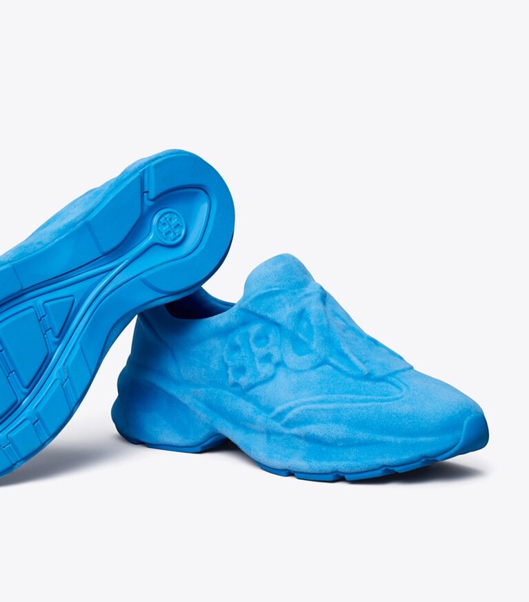 Tory Burch designer baskets Chaussures de course Good Luck X-Ray dans CAVE BLUE supplémentaire
