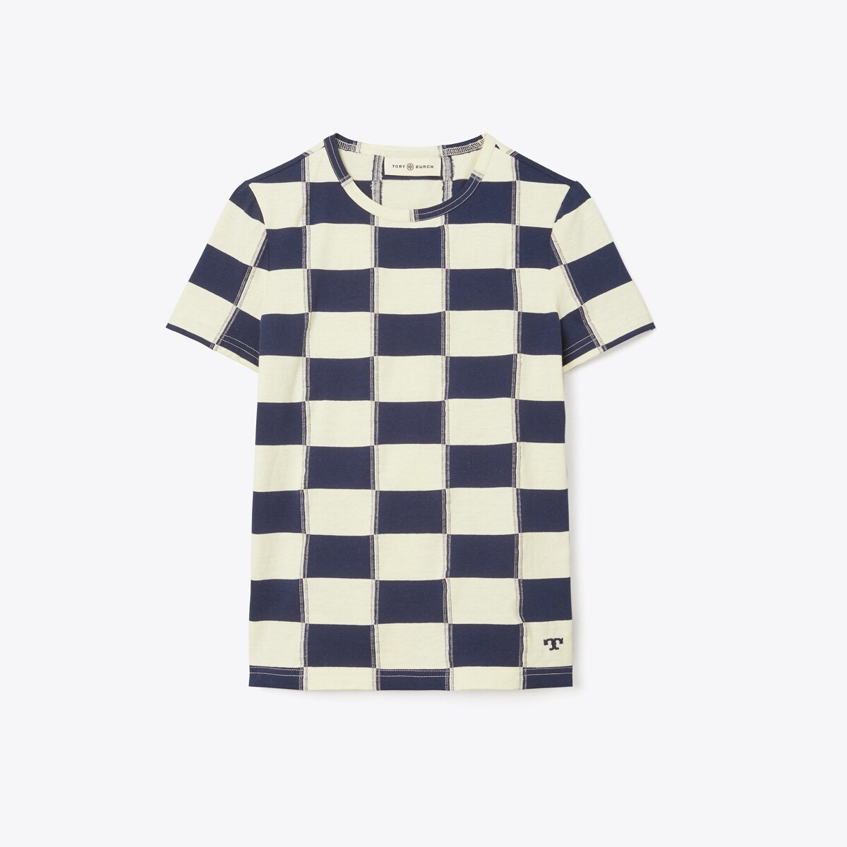 Tory Burch Women's Checkerboard T-Shirt