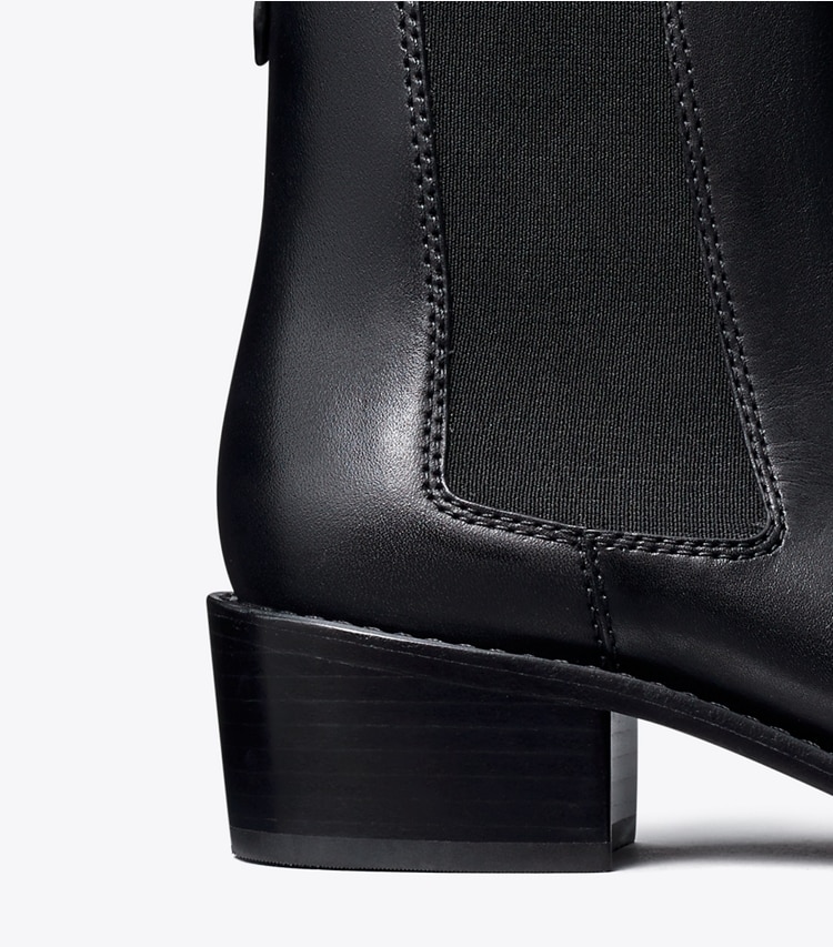 Tory Burch designer ankle boots Chelsea Ankle Boot in PERFECT BLACK detail