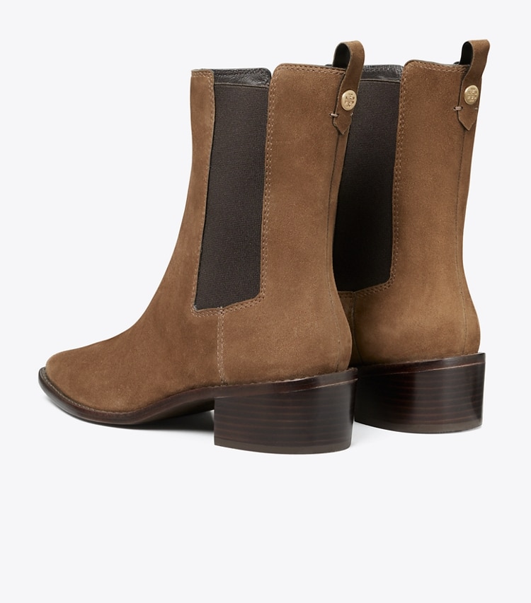 Tory Burch designer ankle boots Chelsea Boot in River Rock detail