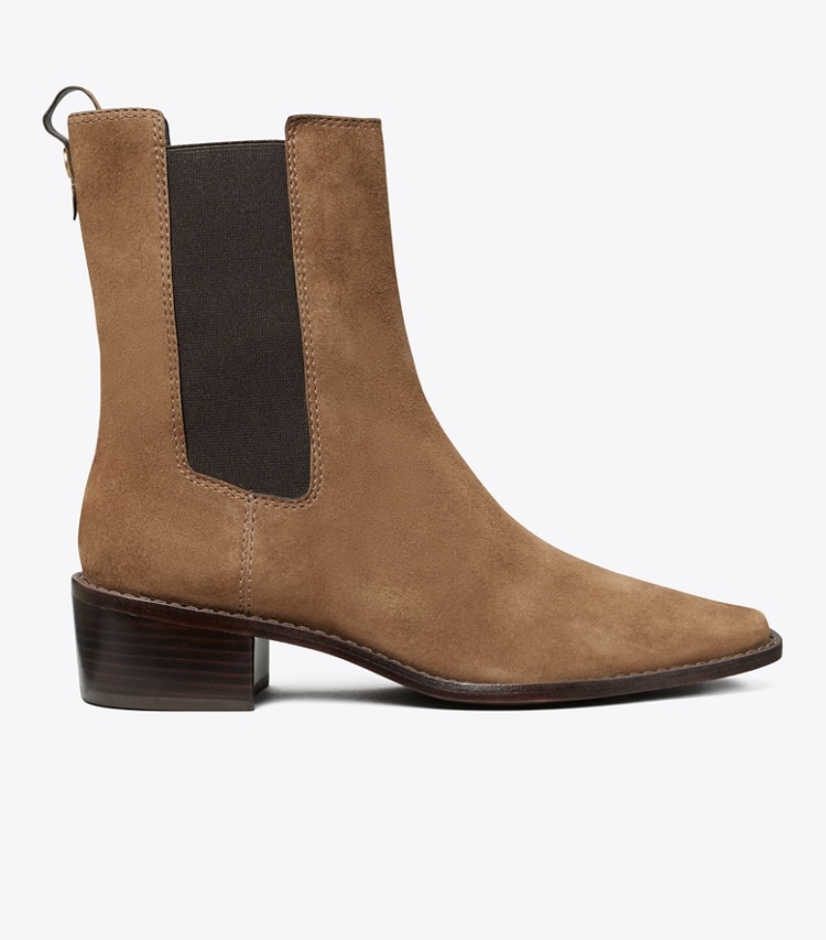 Tory Burch designer ankle boots Chelsea Boot in River Rock side