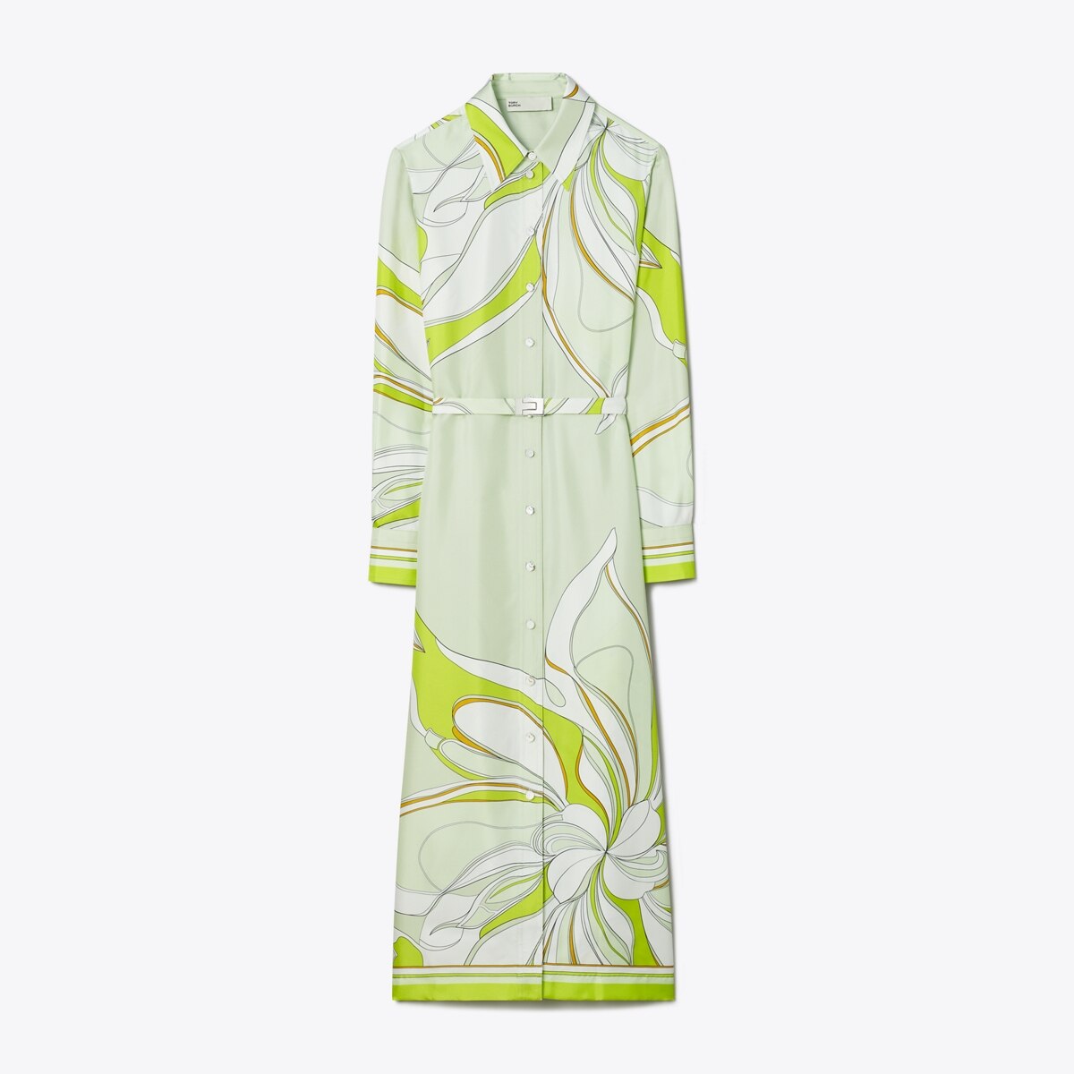 ワンピース Tory Burch Abito In Seta Stampato Tory Burch - Printed silk shirtdress Multicolor - The Corner