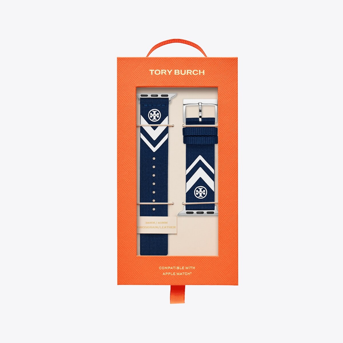 【国内発送】Tory Burch CHEVRON BAND FOR APPLE WATCH,38-40mm TORY BURCH トリーバーチ アップルウォッチ ベルト レディス
