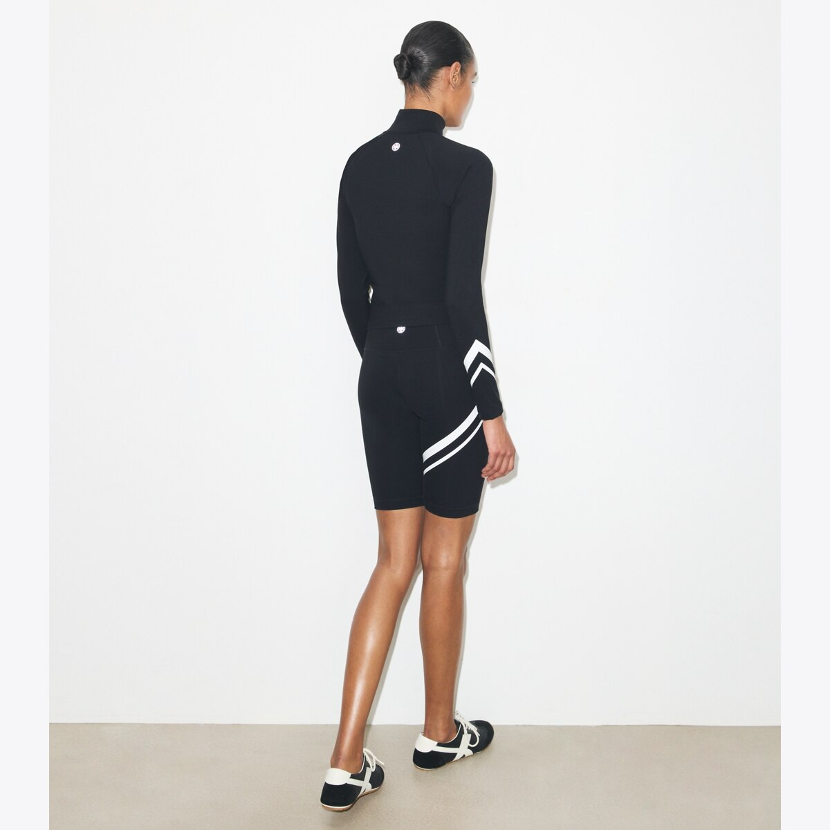 Chevron Full-Zip Jacket: Women's Designer Tops | Tory Burch