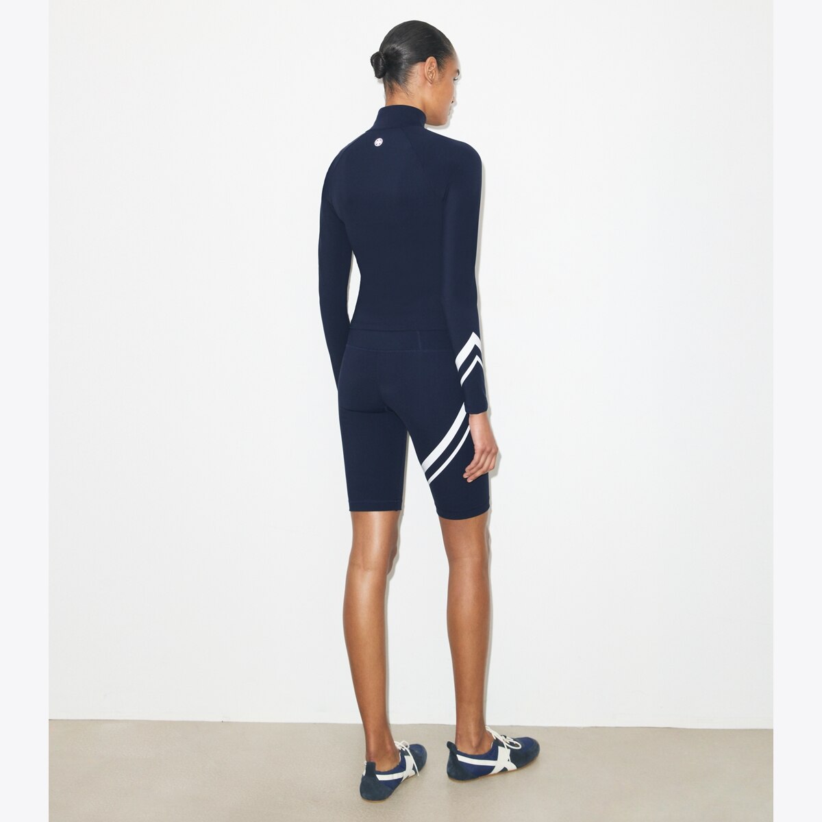 Chevron Full-Zip Jacket: Women's Designer Tops | Tory Burch