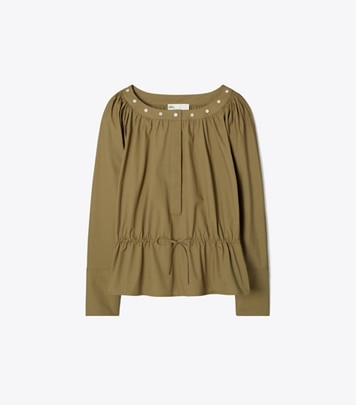 コットン キャンプ シャツ: レディース トップス | Tory Burch JP