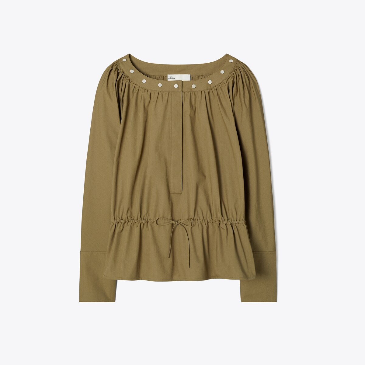 CINCHED COTTON TOP