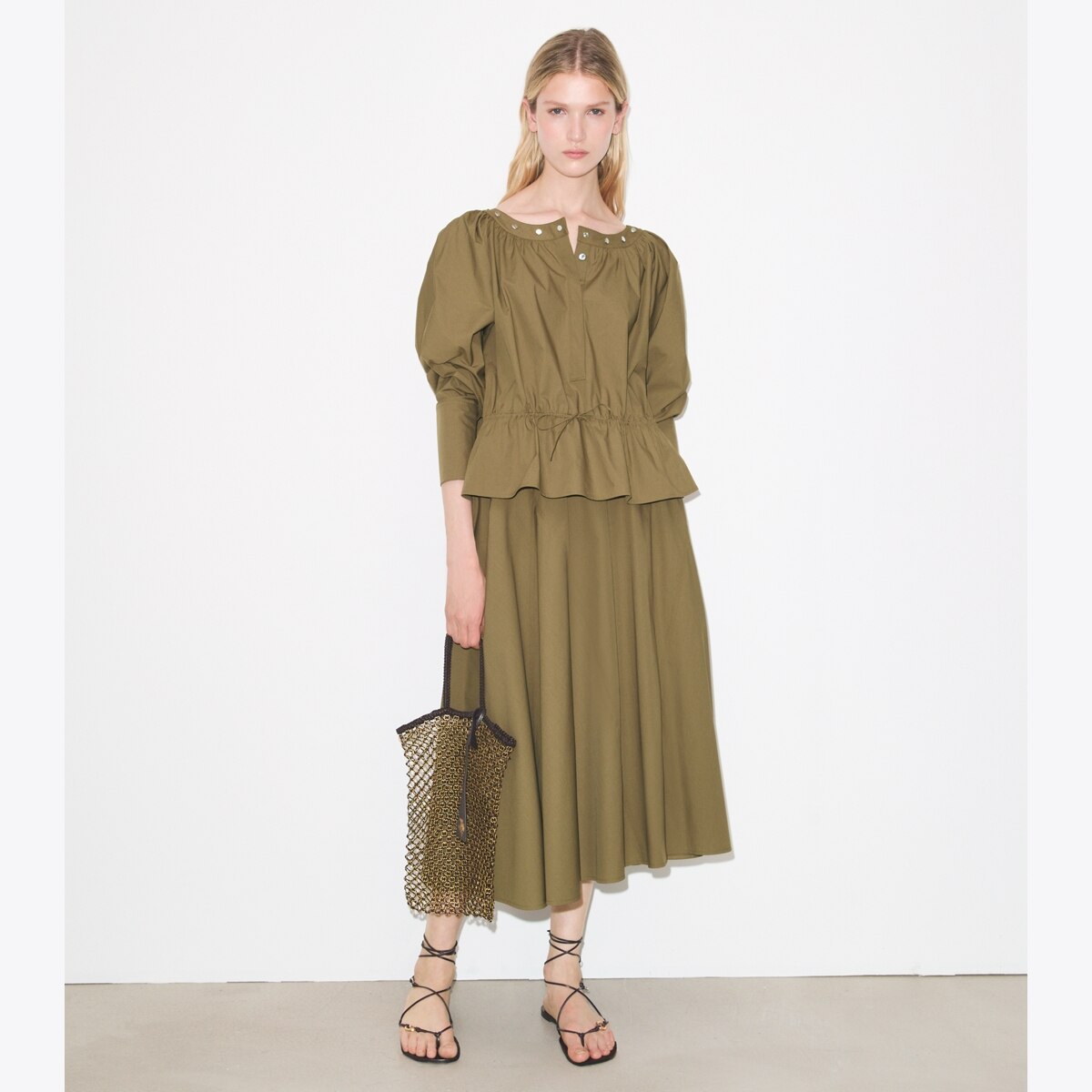 CINCHED COTTON TOP - thumbnail 3
