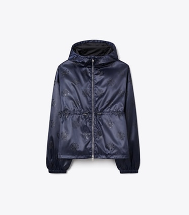 Tory Burch designer ジャケット シンチ ジャケット in Medium Navy front